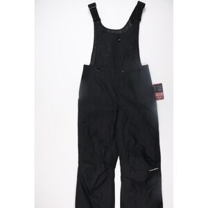 Outdoor Gear Womens Snow Bibs Peaks Bib Black Solid S NWT